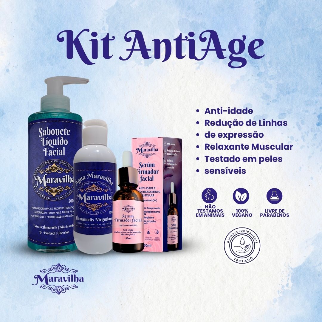 Kit Anti-idade Maravilha