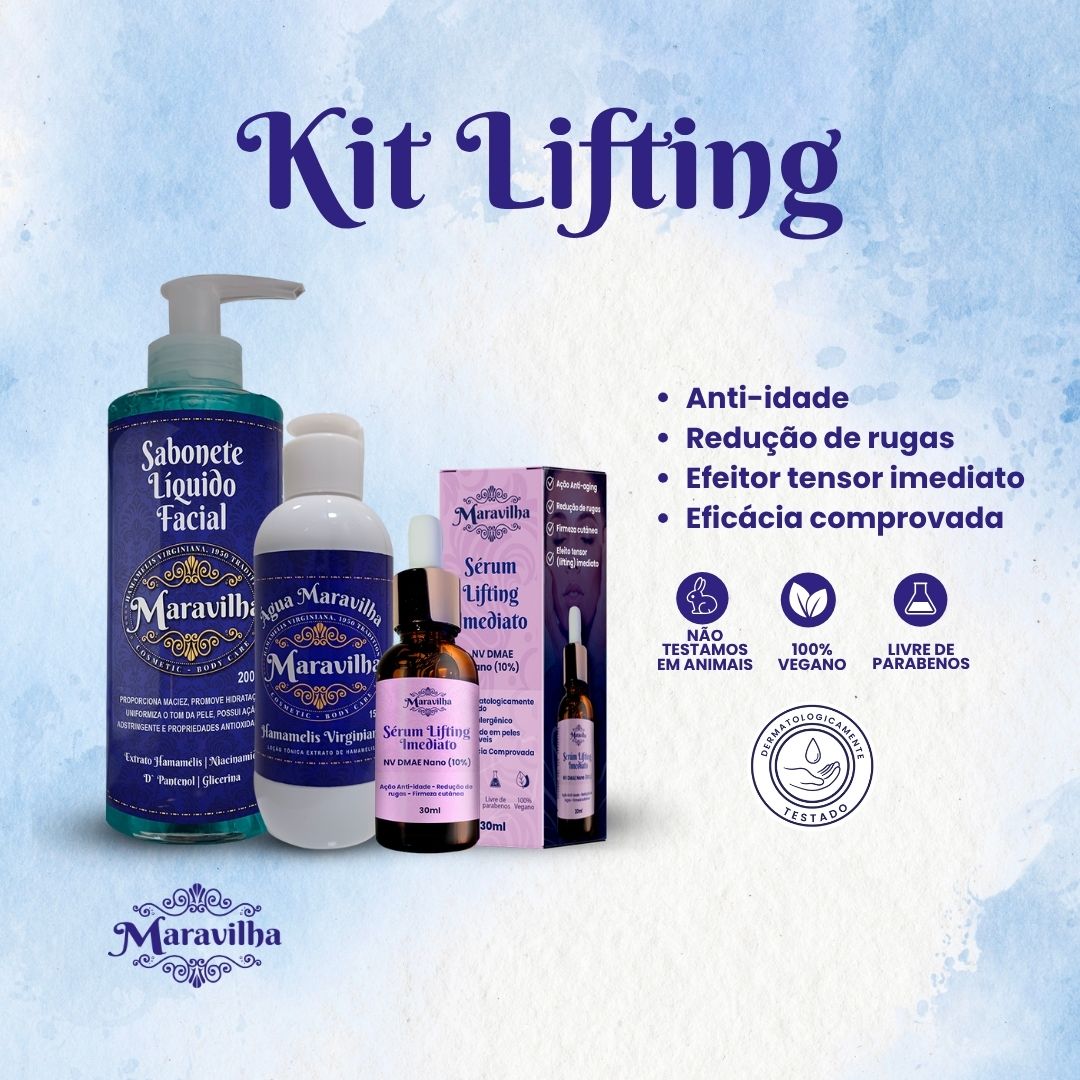 Kit Lifting Facial Maravilha
