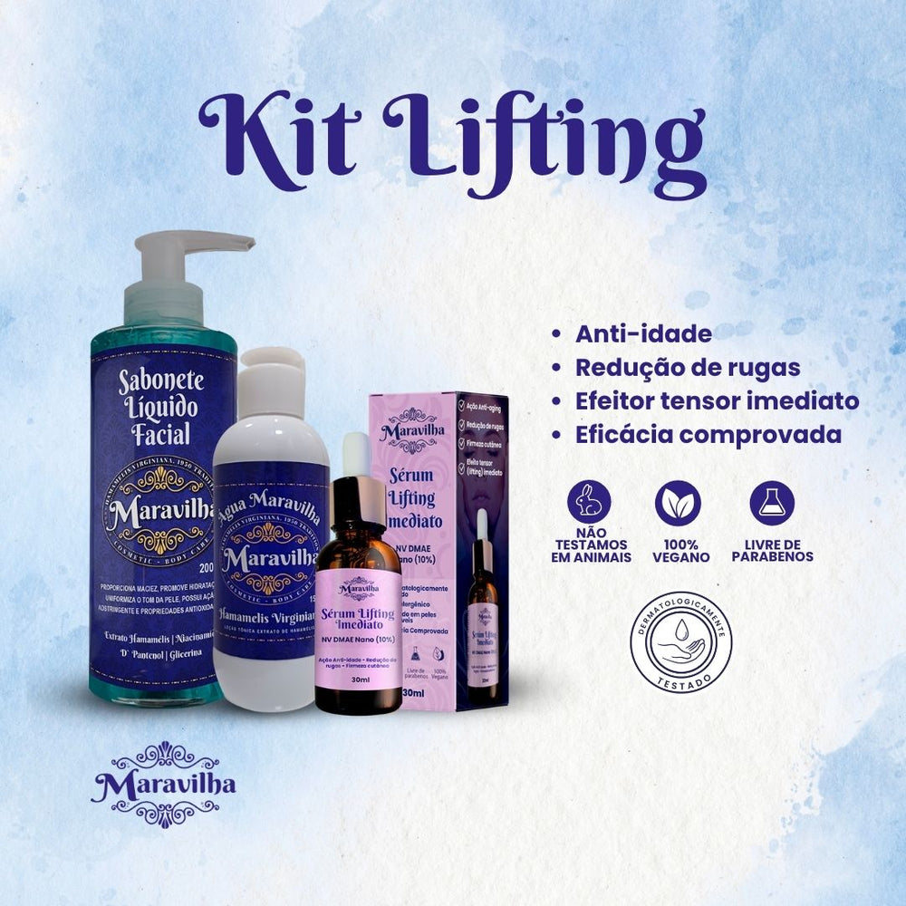 Kit Lifting Facial Maravilha