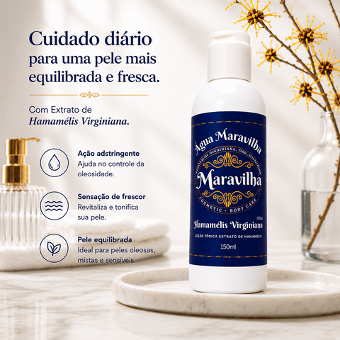 Água Maravilha de Hamamélis 150ml - segunda imagem