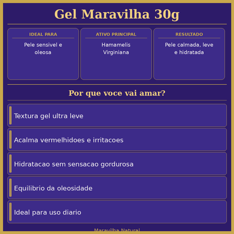Gel Maravilha 30g - segunda imagem