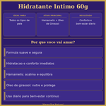 Hidratante Íntimo 60g