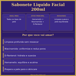 Sabonete Líquido Facial 200ml