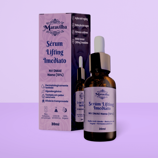 Sérum Lifting Imediato 30ml | Efeito Tensor Instantâneo