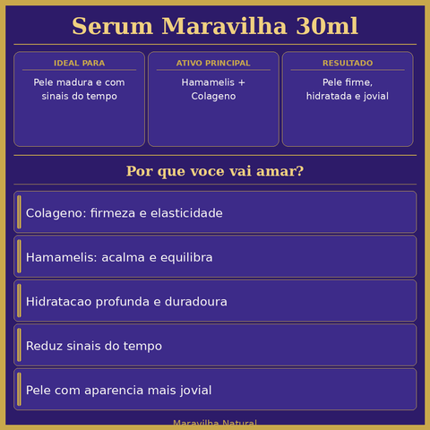 Sérum Maravilha 30ml - segunda imagem